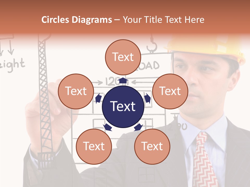 Builder Organization Equipment PowerPoint Template