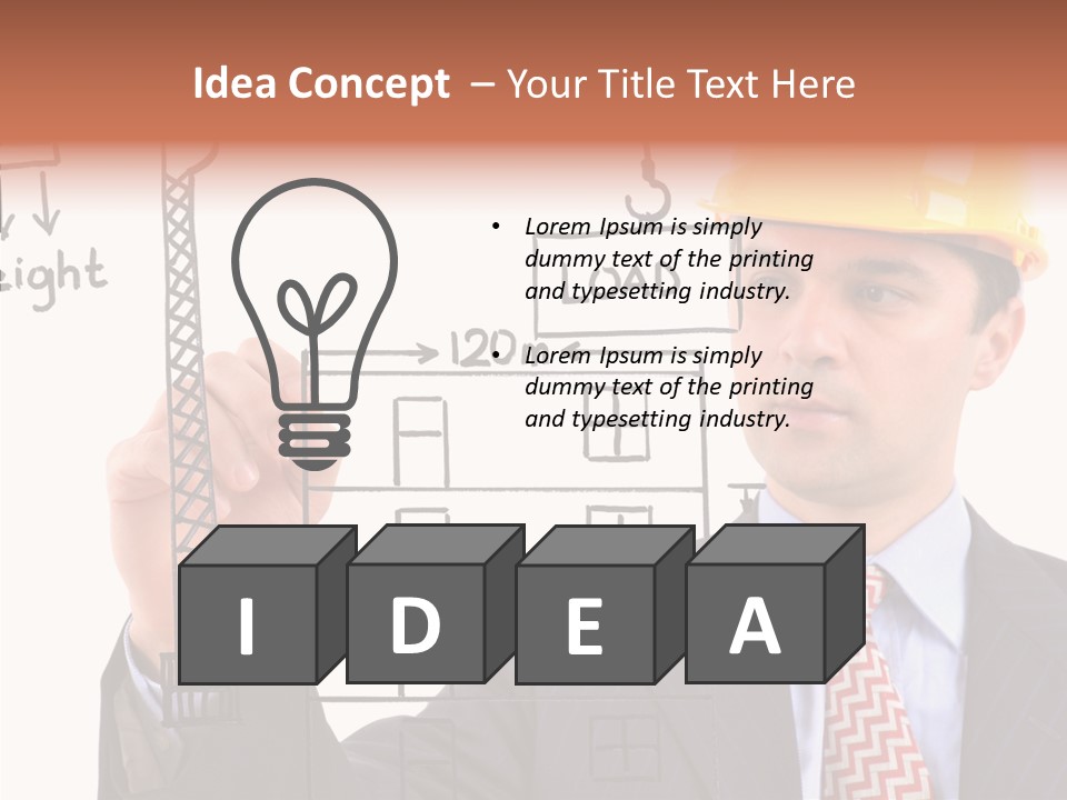 Builder Organization Equipment PowerPoint Template