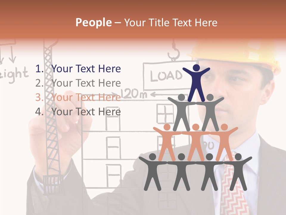 Builder Organization Equipment PowerPoint Template