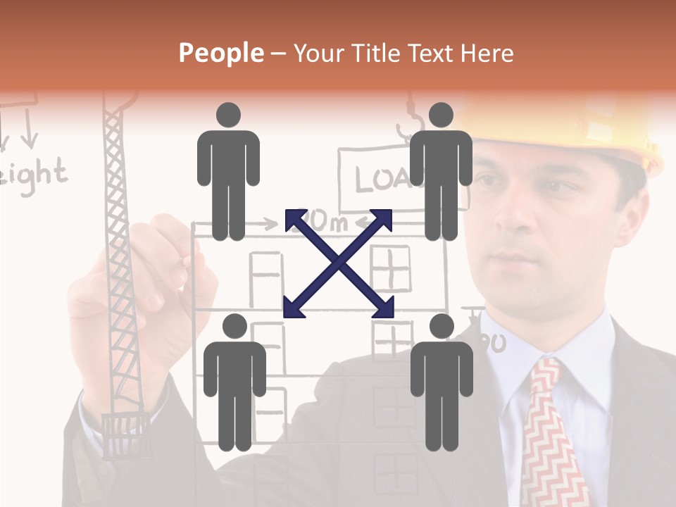 Builder Organization Equipment PowerPoint Template