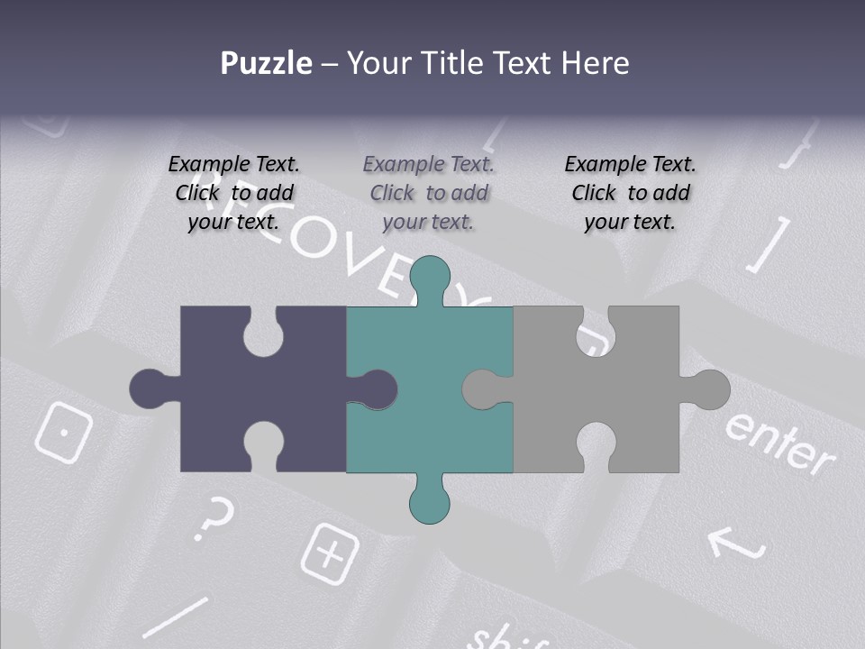 Communication Recession Business PowerPoint Template