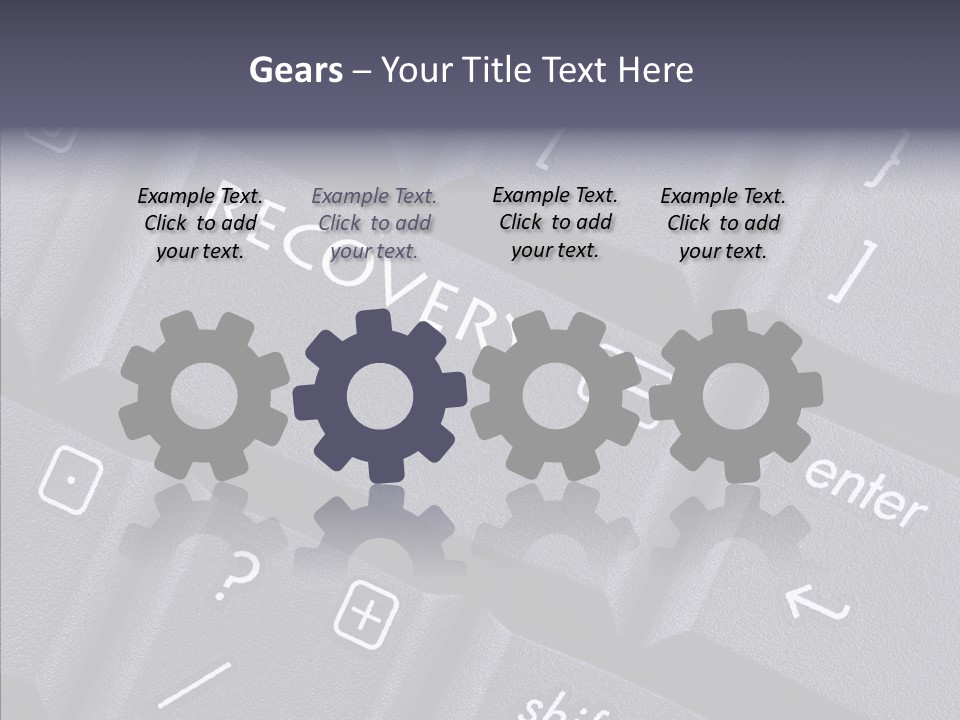 Communication Recession Business PowerPoint Template