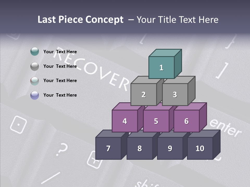 Communication Recession Business PowerPoint Template