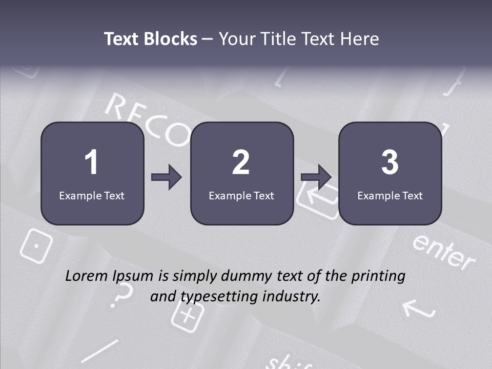 Communication Recession Business PowerPoint Template