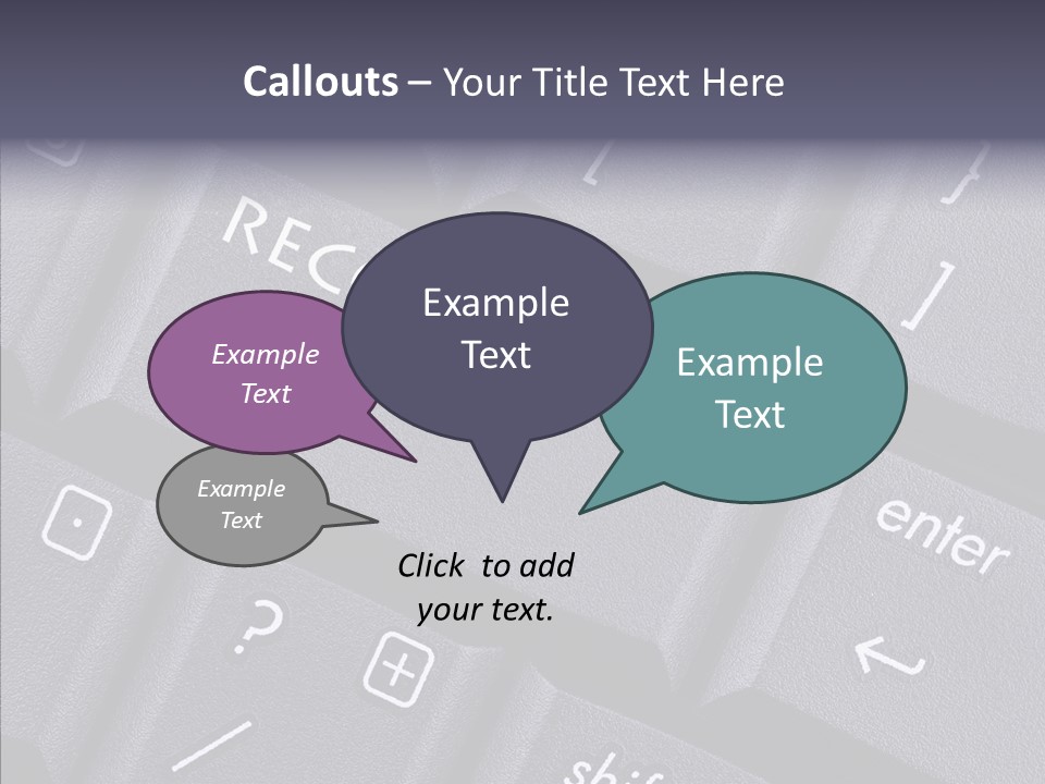 Communication Recession Business PowerPoint Template