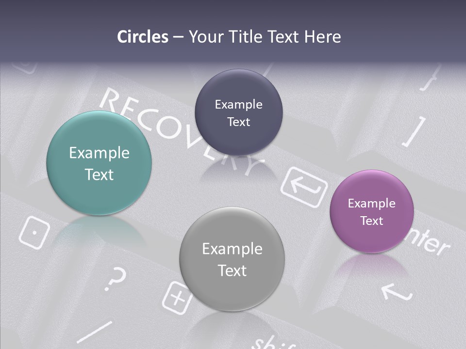 Communication Recession Business PowerPoint Template