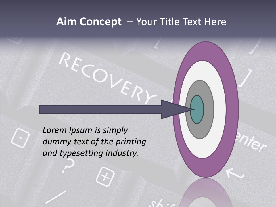 Communication Recession Business PowerPoint Template