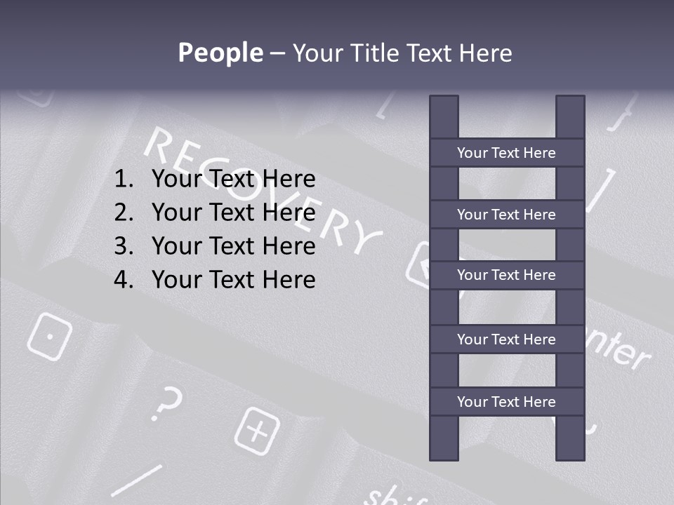 Communication Recession Business PowerPoint Template