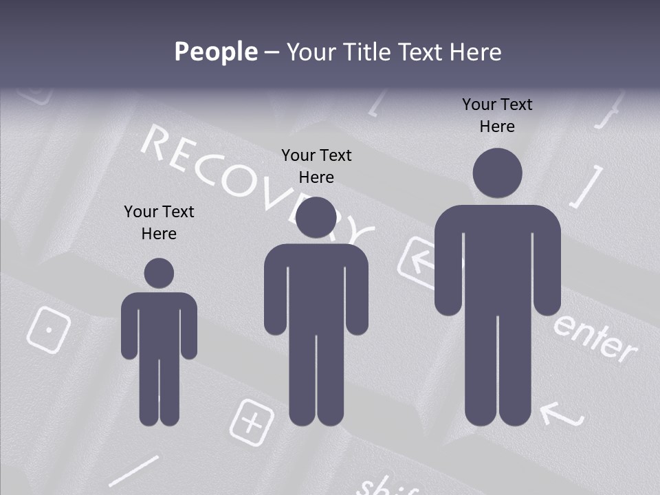 Communication Recession Business PowerPoint Template