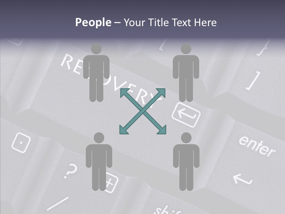 Communication Recession Business PowerPoint Template