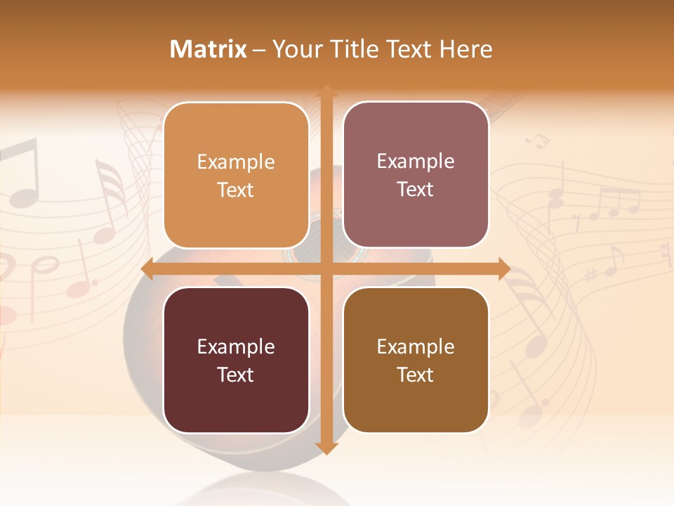 Fretboard Play Cutaway PowerPoint Template