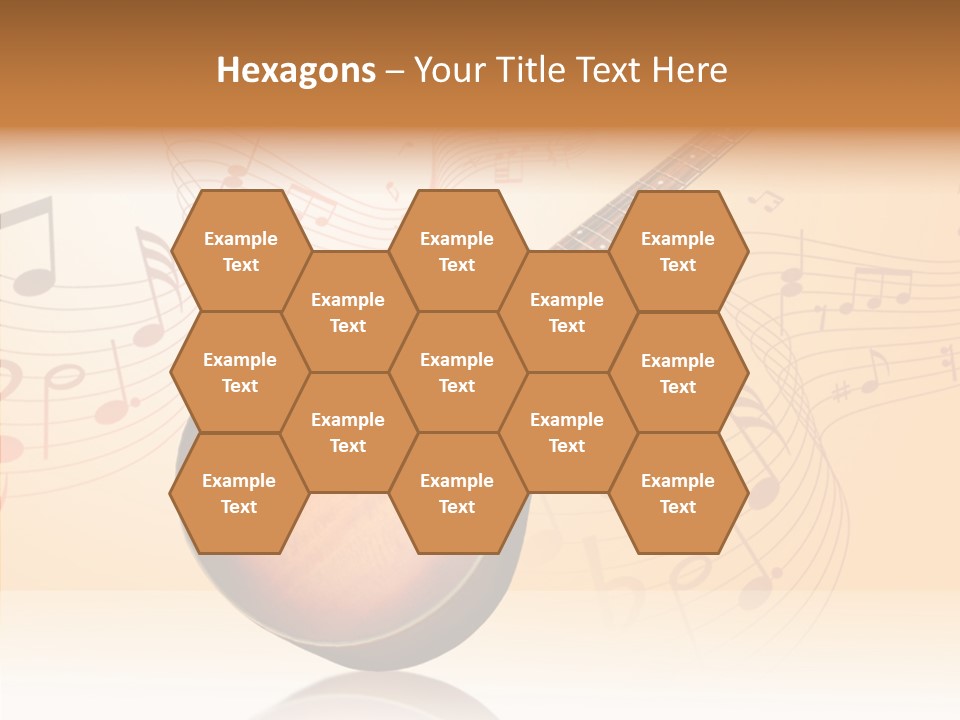 Fretboard Play Cutaway PowerPoint Template