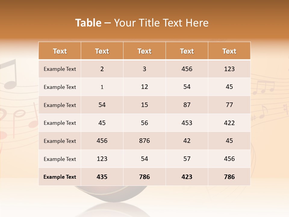 Fretboard Play Cutaway PowerPoint Template