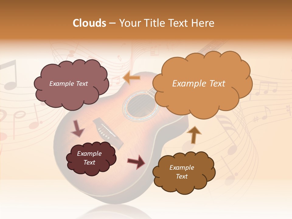 Fretboard Play Cutaway PowerPoint Template