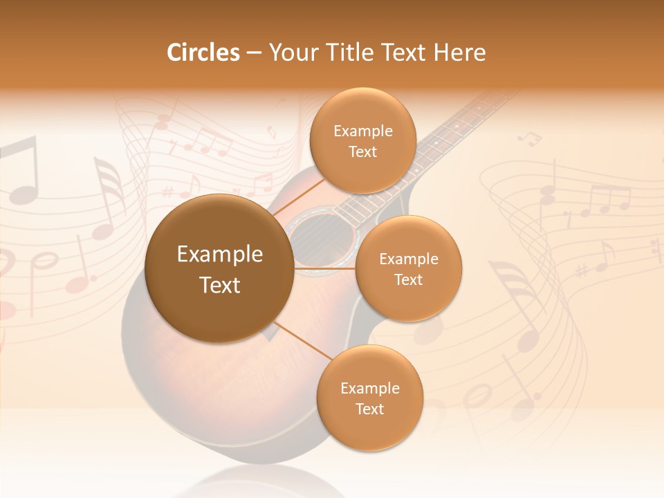 Fretboard Play Cutaway PowerPoint Template