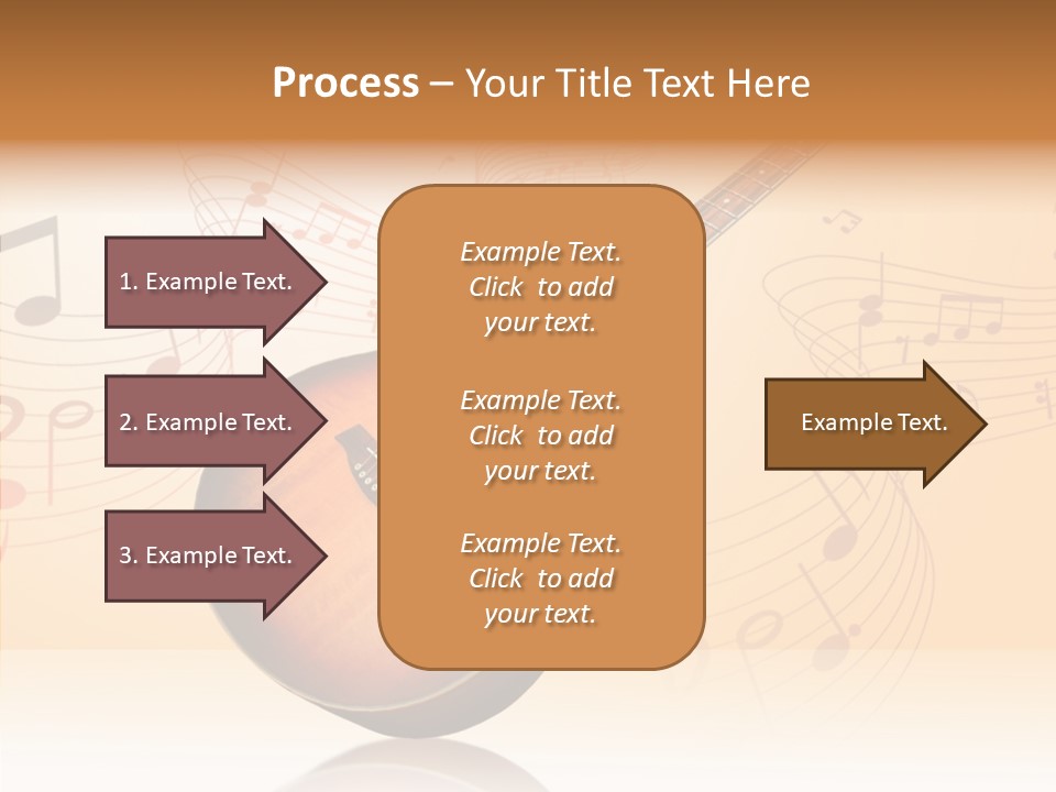 Fretboard Play Cutaway PowerPoint Template