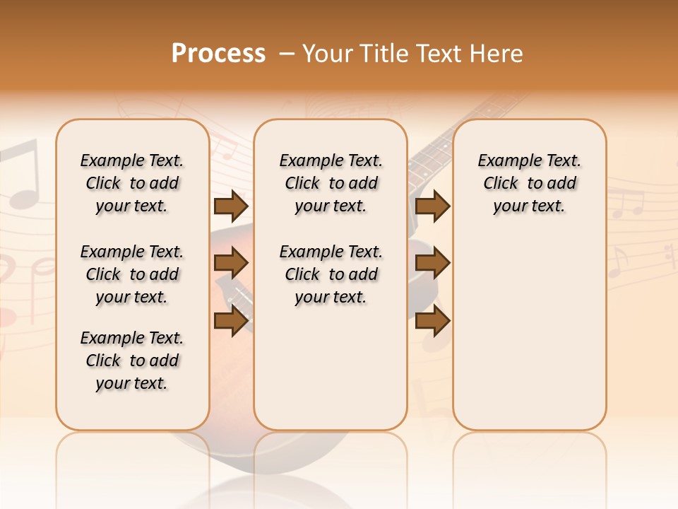 Fretboard Play Cutaway PowerPoint Template