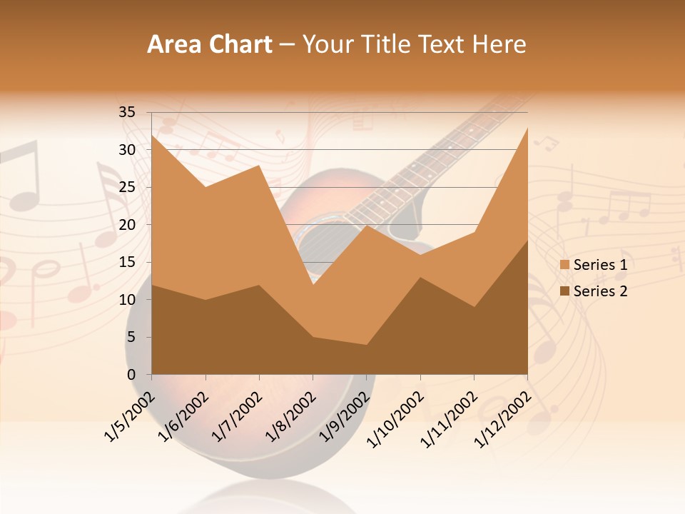 Fretboard Play Cutaway PowerPoint Template