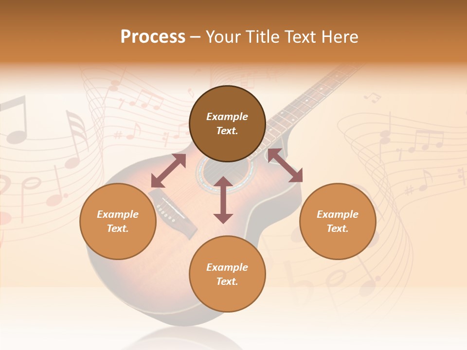 Fretboard Play Cutaway PowerPoint Template