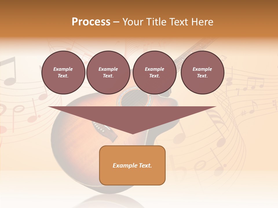 Fretboard Play Cutaway PowerPoint Template