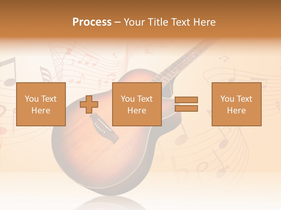 Fretboard Play Cutaway PowerPoint Template