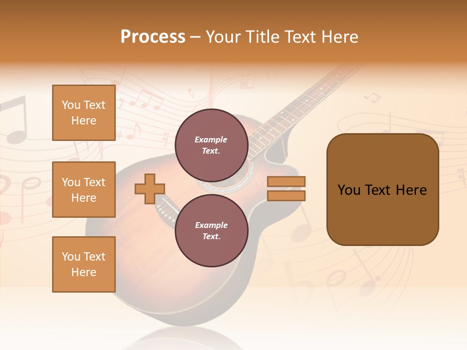 Fretboard Play Cutaway PowerPoint Template