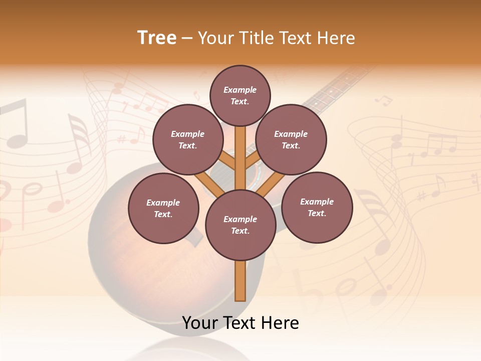 Fretboard Play Cutaway PowerPoint Template