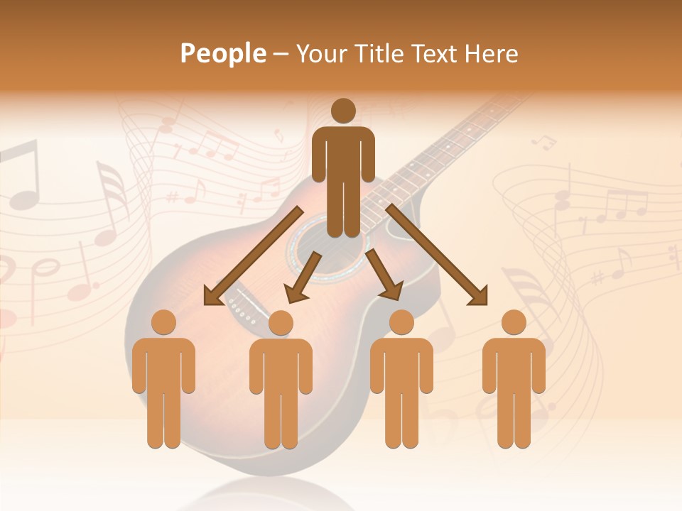 Fretboard Play Cutaway PowerPoint Template