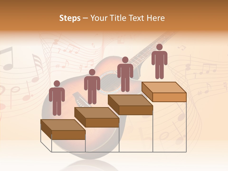 Fretboard Play Cutaway PowerPoint Template