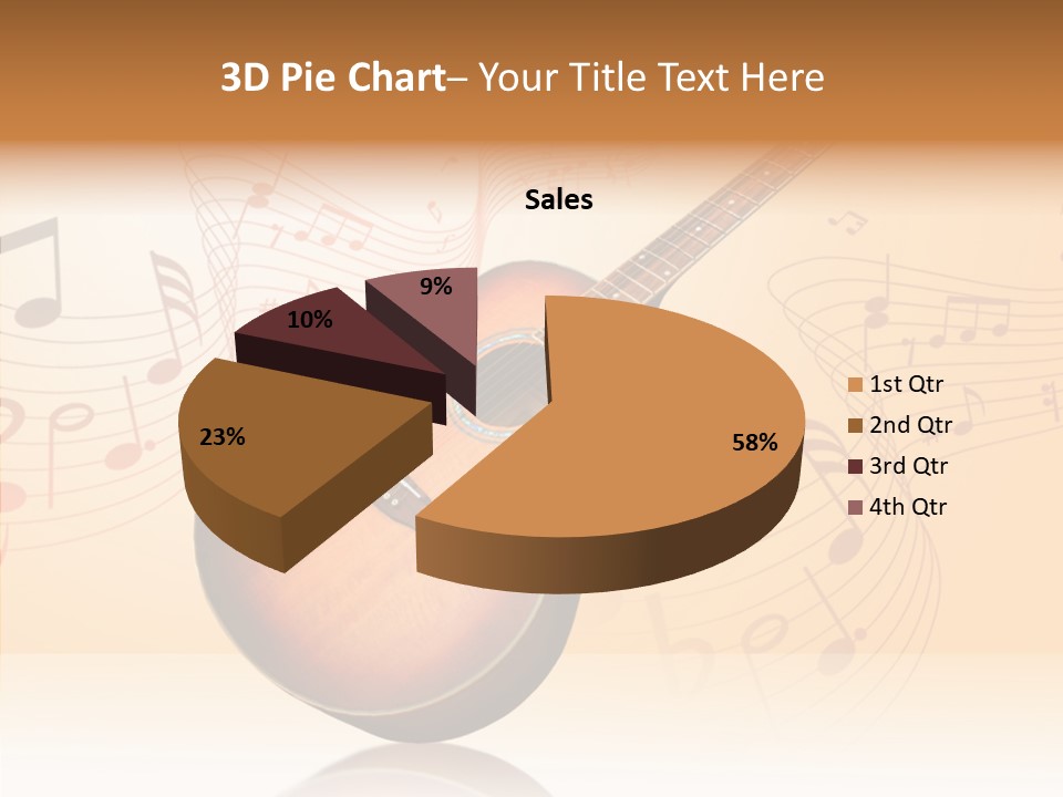 Fretboard Play Cutaway PowerPoint Template