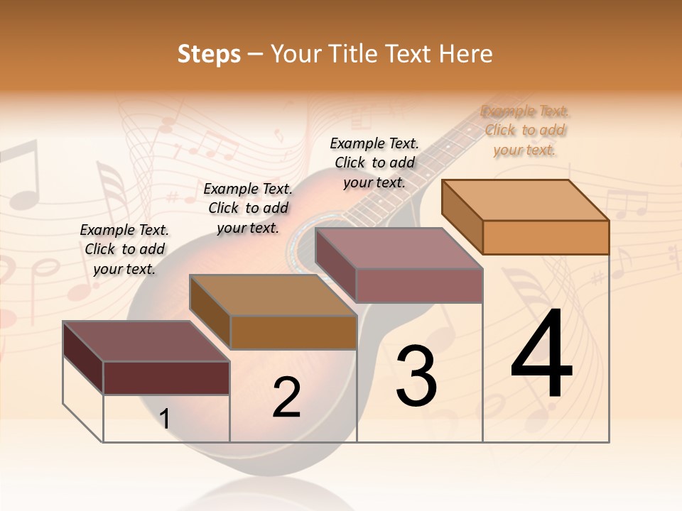 Fretboard Play Cutaway PowerPoint Template