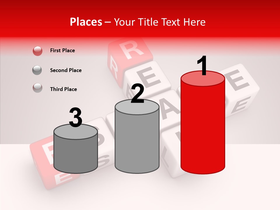 Red Housing Property PowerPoint Template