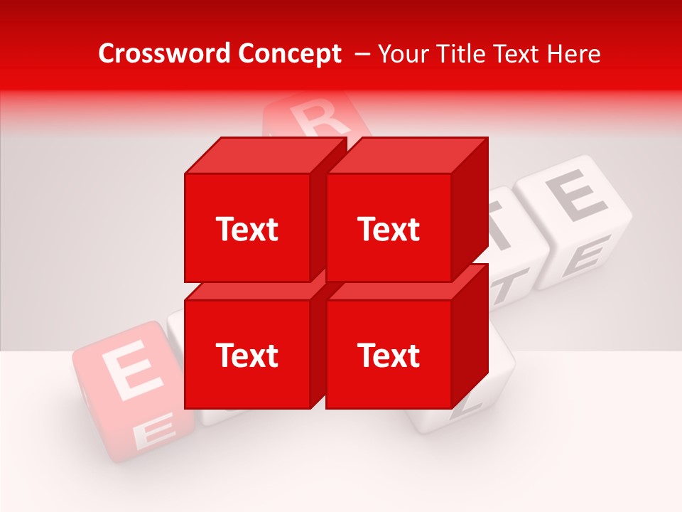 Red Housing Property PowerPoint Template