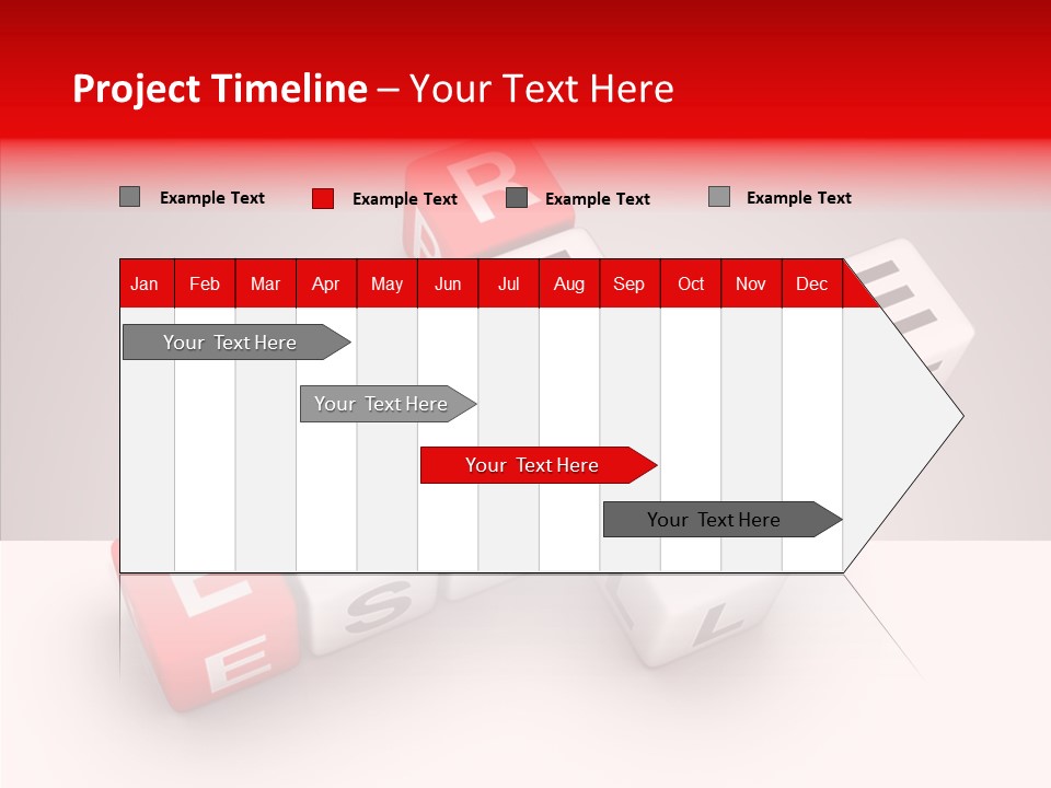 Red Housing Property PowerPoint Template