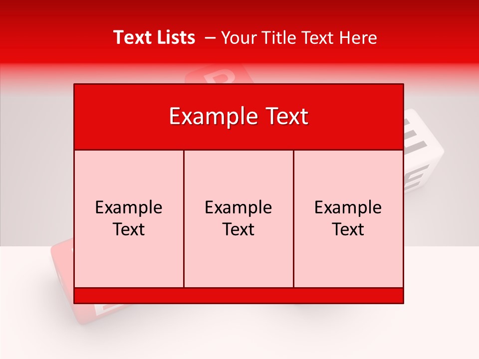 Red Housing Property PowerPoint Template