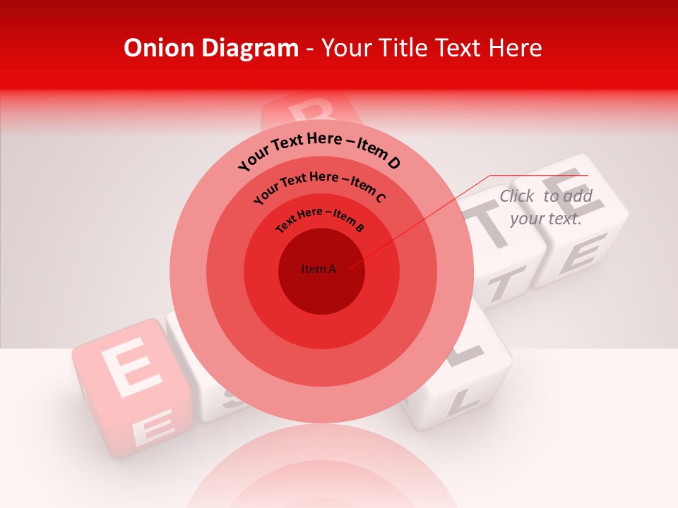 Red Housing Property PowerPoint Template