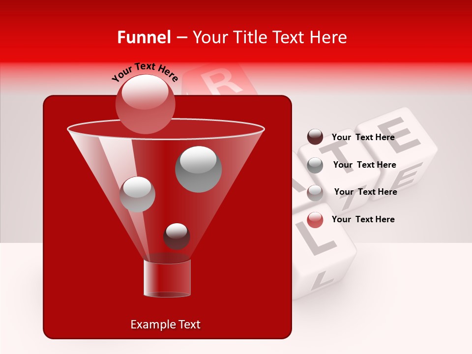 Red Housing Property PowerPoint Template