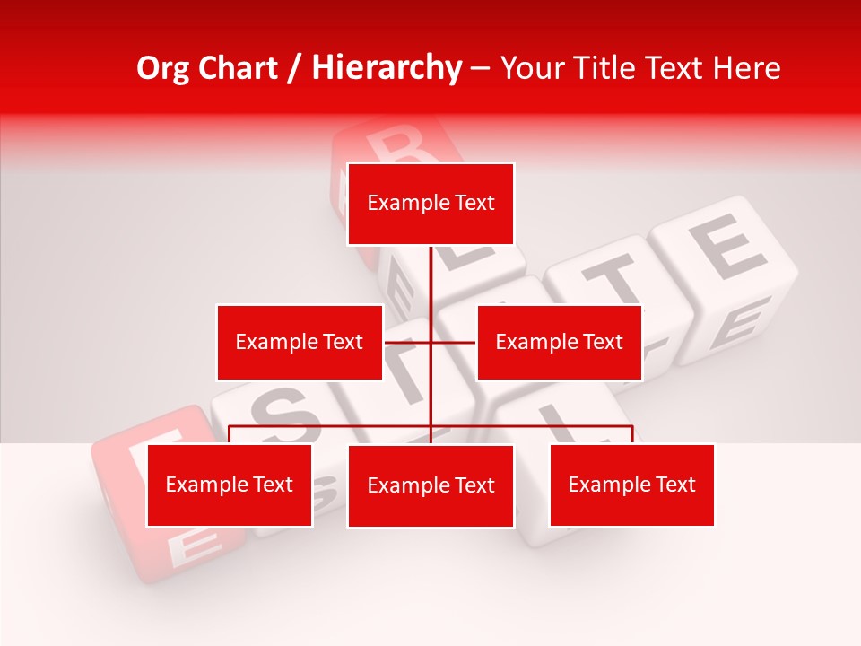 Red Housing Property PowerPoint Template
