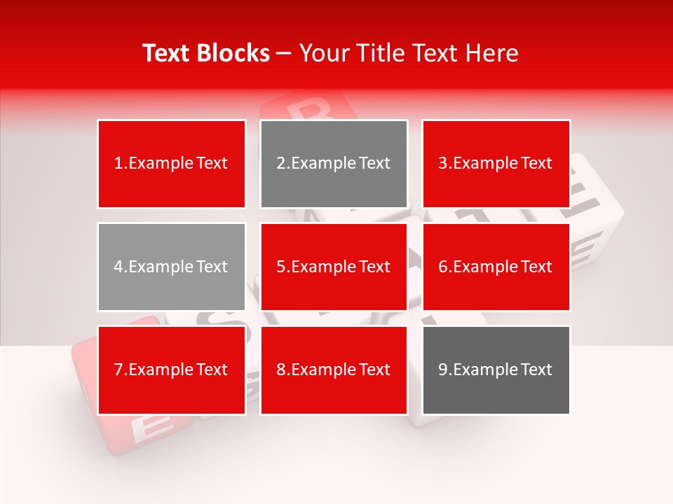 Red Housing Property PowerPoint Template