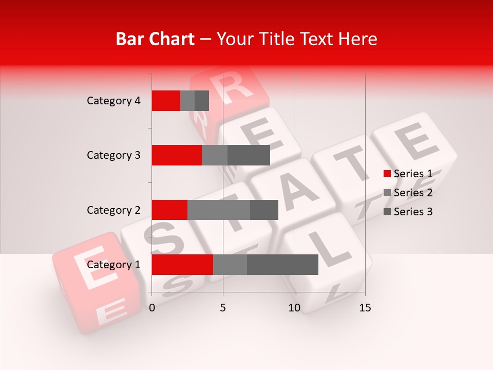 Red Housing Property PowerPoint Template