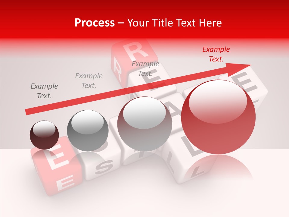 Red Housing Property PowerPoint Template