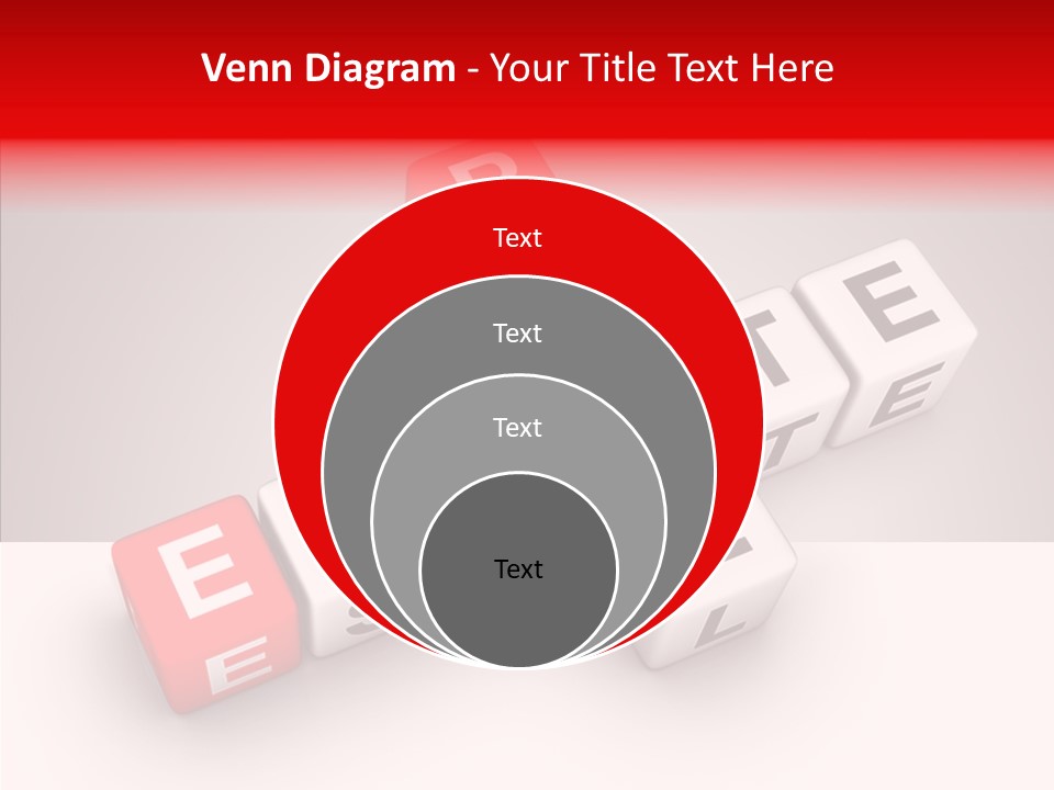 Red Housing Property PowerPoint Template