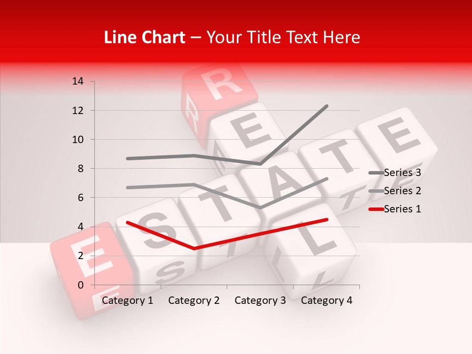 Red Housing Property PowerPoint Template