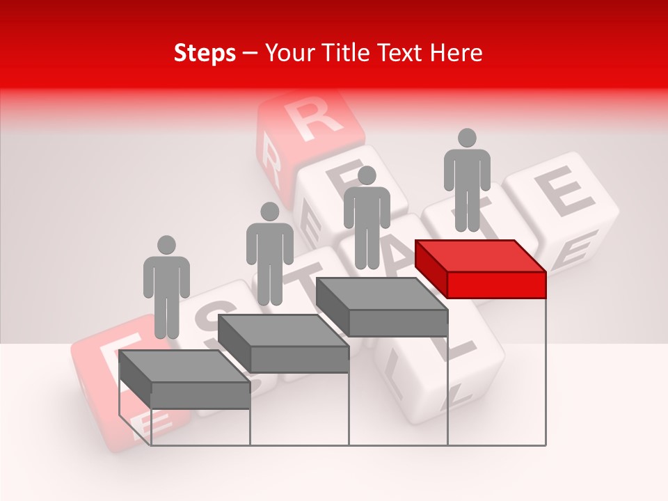Red Housing Property PowerPoint Template