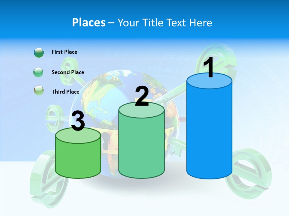 Tech Illustration Commerce PowerPoint Template