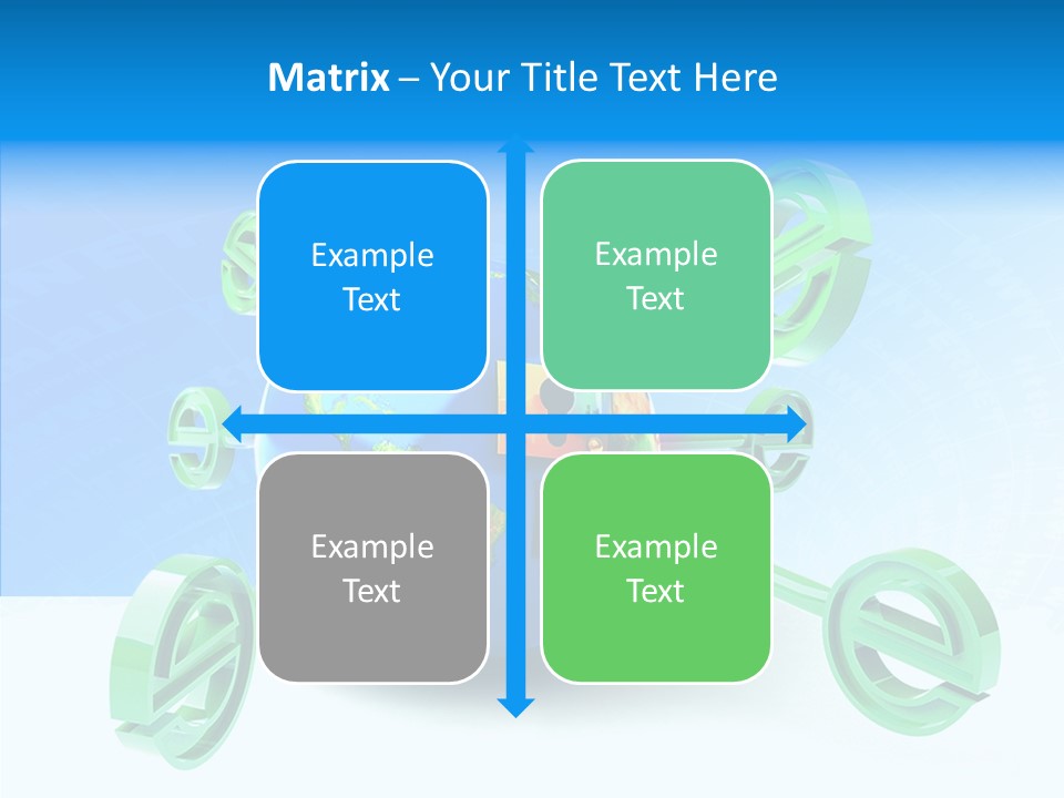 Tech Illustration Commerce PowerPoint Template