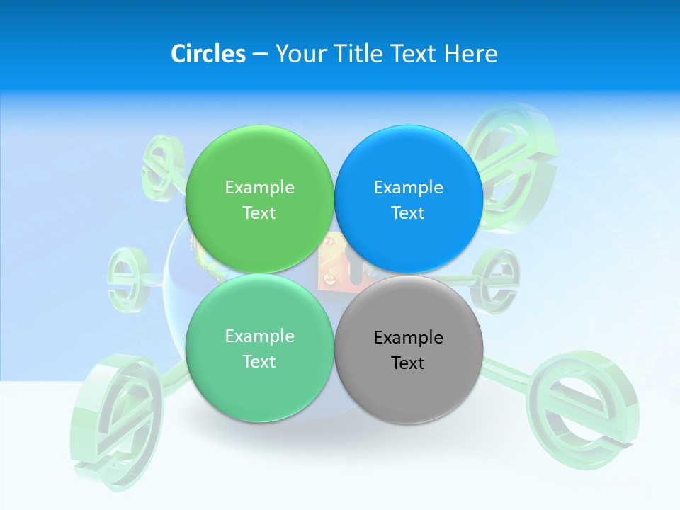 Tech Illustration Commerce PowerPoint Template