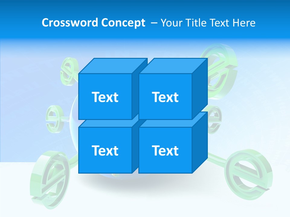 Tech Illustration Commerce PowerPoint Template