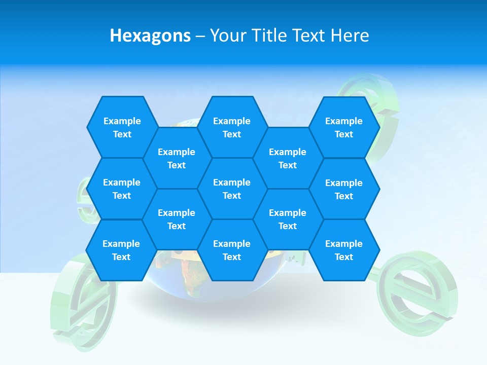 Tech Illustration Commerce PowerPoint Template