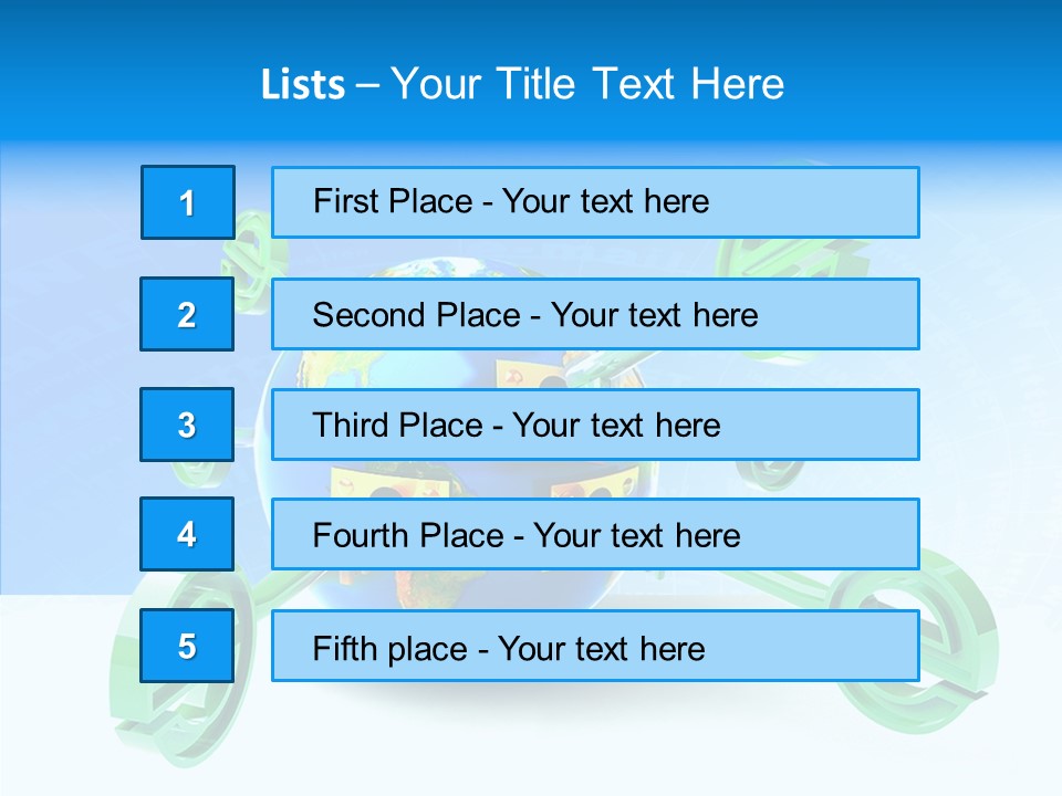 Tech Illustration Commerce PowerPoint Template